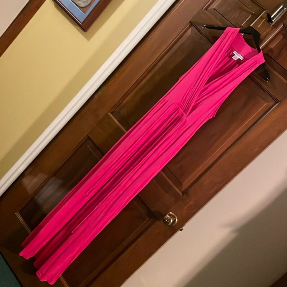 Motherhood Maternity Hot Pink Maxi Dress